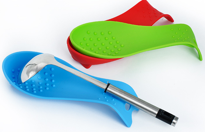 定制硅膠擱勺墊 定制硅膠擱勺墊