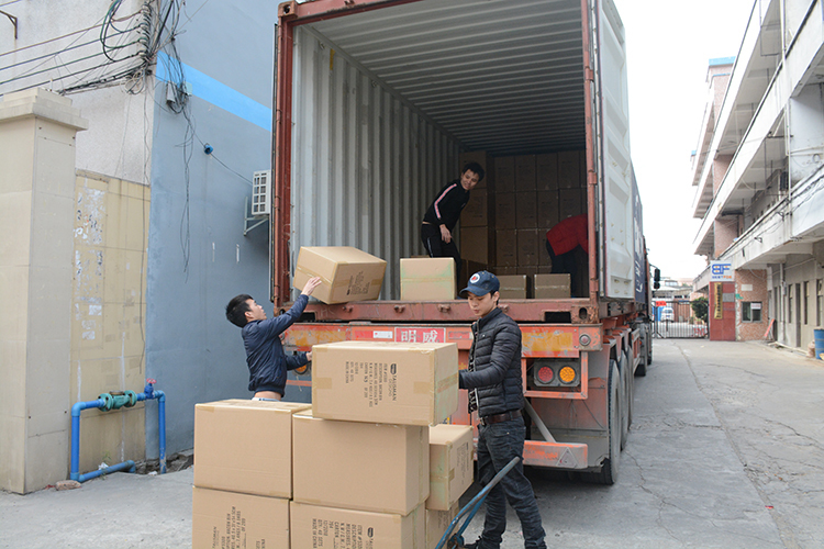 2019年出的第一個貨柜，美國客戶訂單