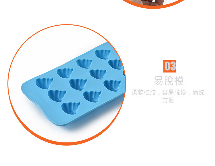 15連硅膠蛋糕模,便便圖案巧克力模,粑粑圖案翻糖模 15連硅膠蛋糕模,便便圖案巧克力模,粑粑圖案翻糖模