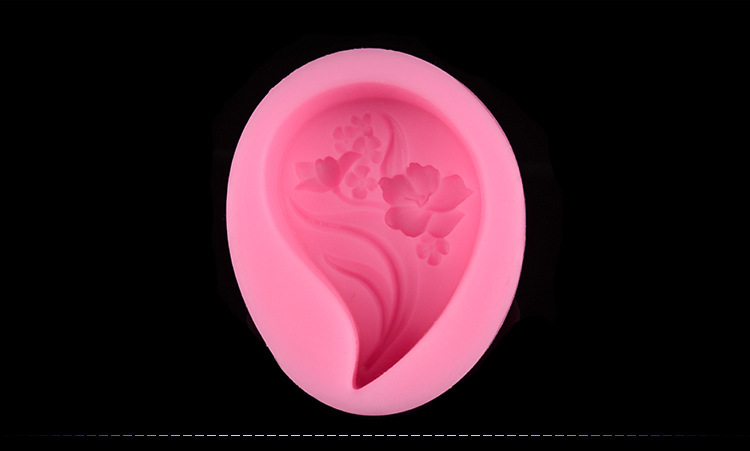 葉子形狀肥皂模,蛋糕裝飾模,硅膠翻糖模 葉子形狀肥皂模,蛋糕裝飾模,硅膠翻糖模